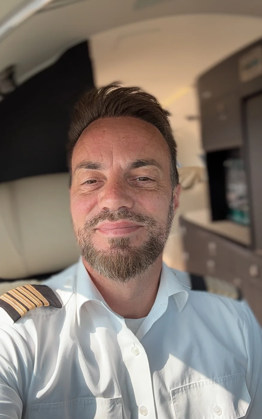 Fabian Voncken, pilote de ligne
